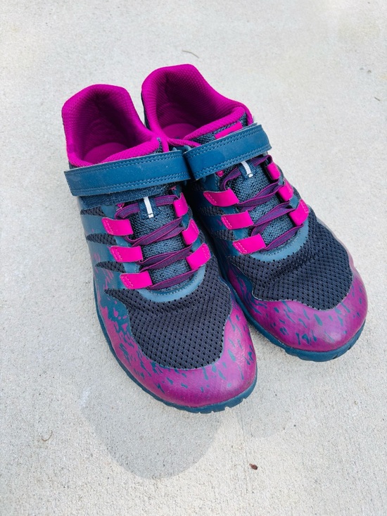 Merrell Shoes - Merrell Women’s size 7 Trail Glove 5 Purple Navy Blue Low Top Comfort Sneakers